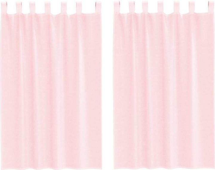 Actual product image vidaXL Voile Vorhang (140 x 175 cm)