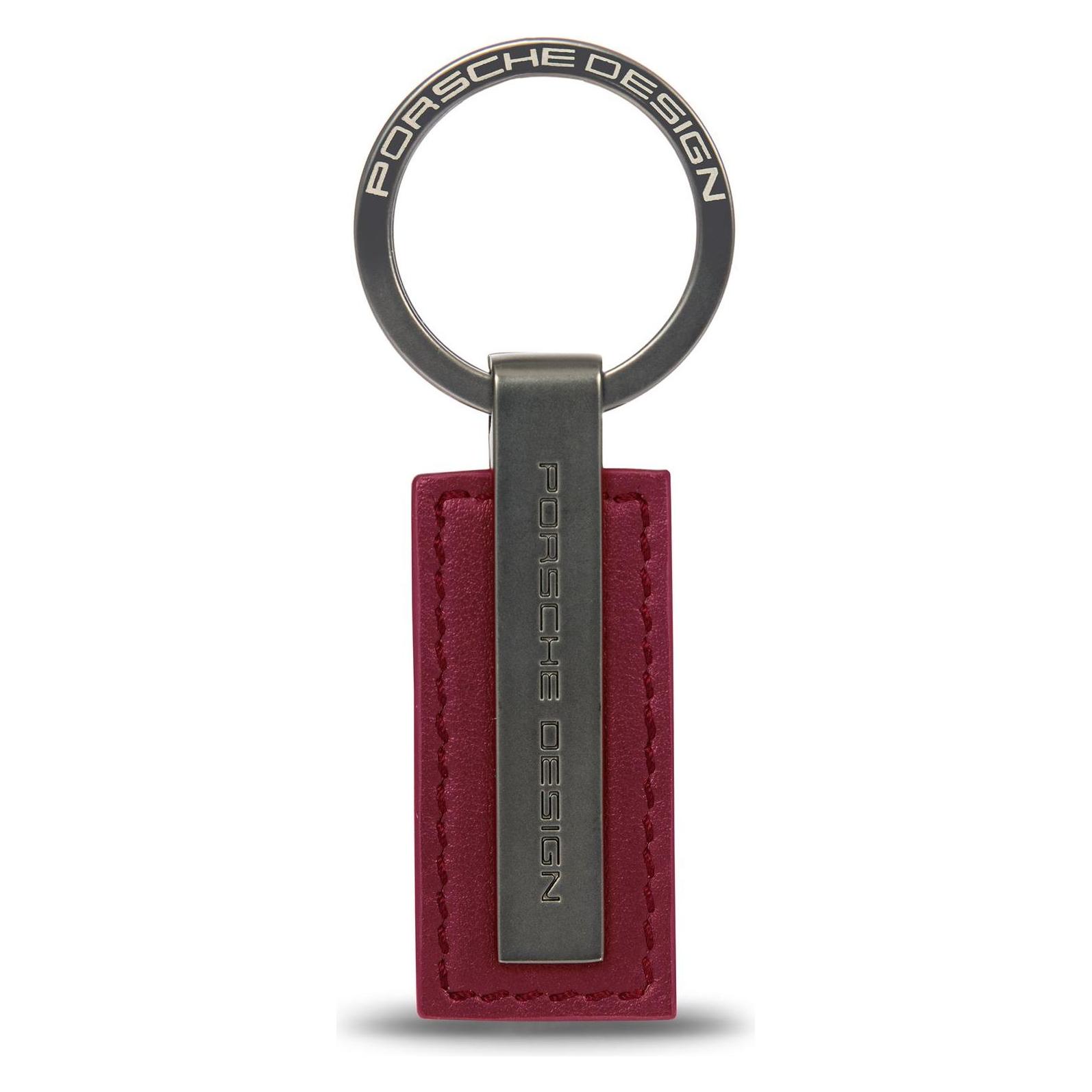 Porsche Design, Unisex, Schlüsselanhänger, Schlüsseletui Keyring Metal Bar, Rot