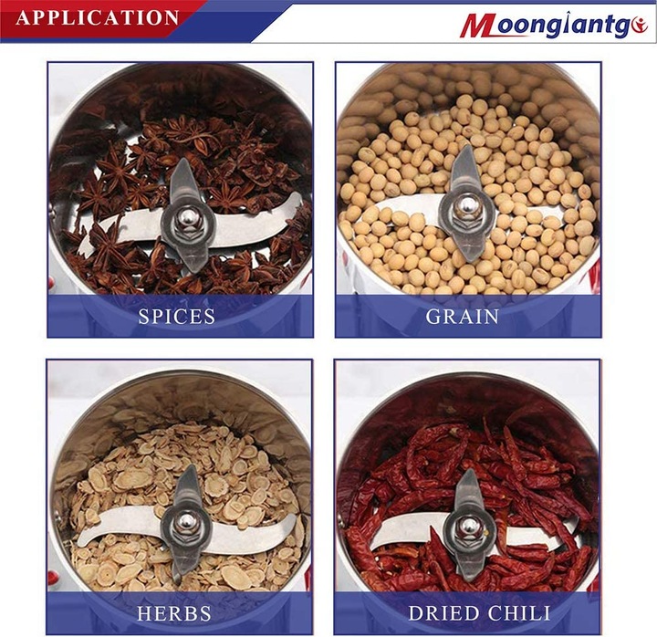 Produktbild Moongiantgo 400g Elektrische Getreidemuehle (1800 W)