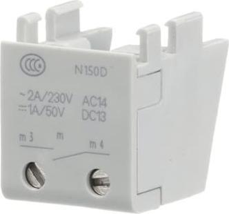 Actual product image ABB Auxiliary contact 1 NO 250