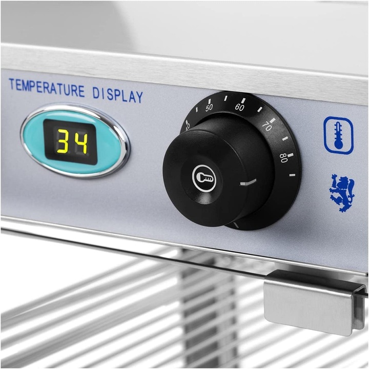 Actual product image Royal Catering Hot food display case