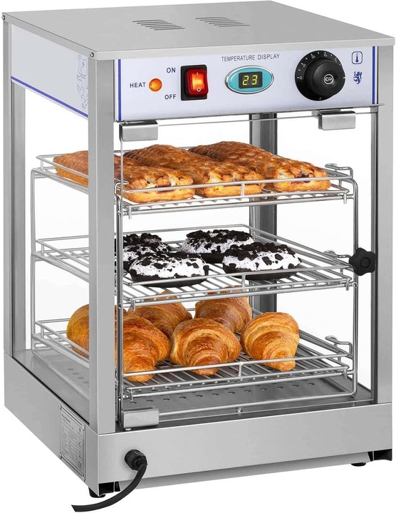 Actual product image Royal Catering Hot food display case