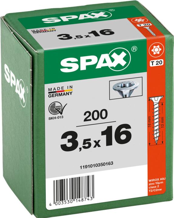 Produktbild Spax Universalschrauben (200 Schrauben pro Stück)