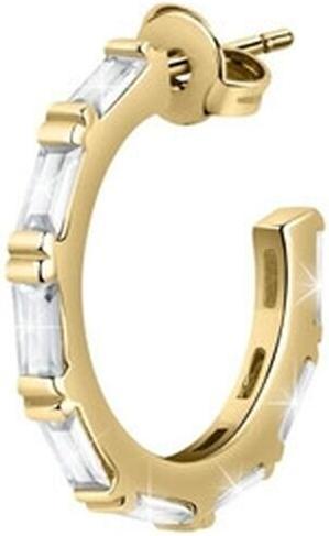 Actual product image La Petite Story Gold-plated single earrings with crystals LPS02AQM02 (L)