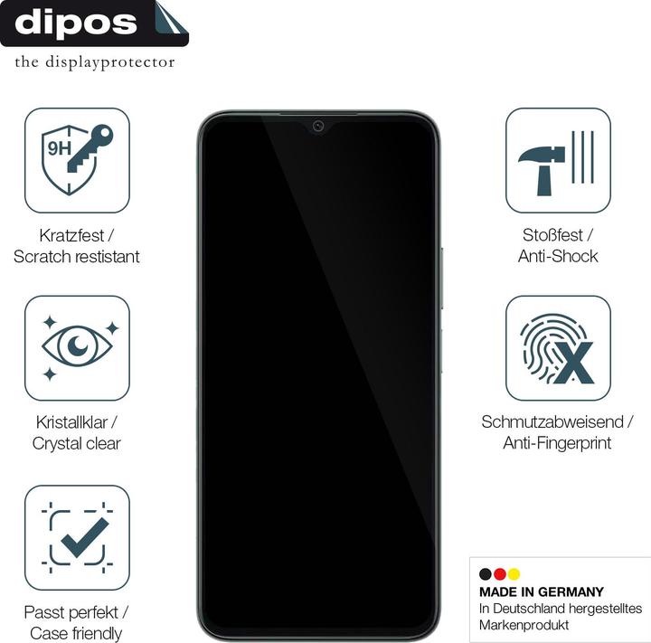 Immagine prodotto Dipos Anti-Shock Pellicola Protettiva (1 pz., Honor X6)