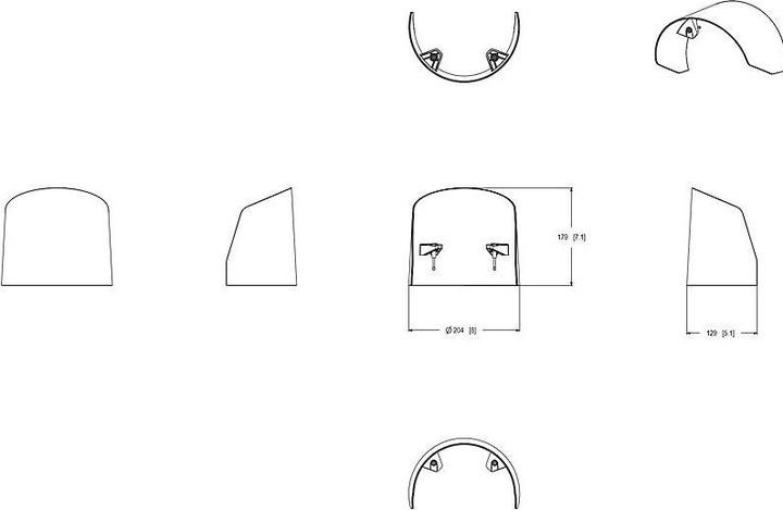 Actual product image Axis TD4802-E Weathershield