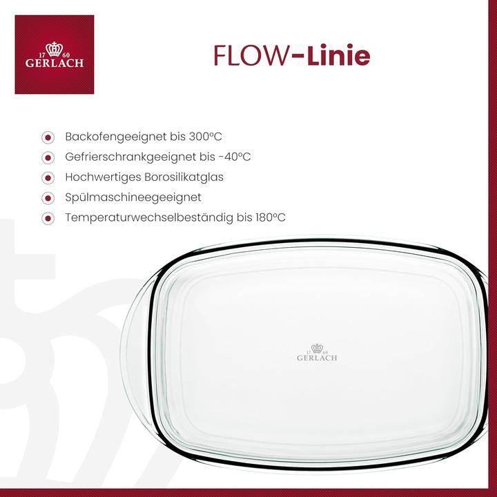 Produktbild Gerlach Auflaufform mit Deckel