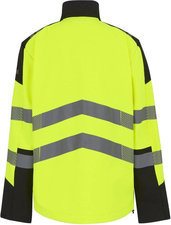 Actual product image Regatta Mens X-Pro Hi-Vis 3 Layer Soft Shell Jacket (4XL)