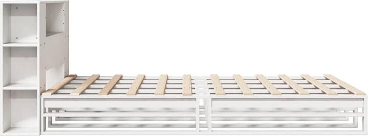 Image du produit vidaXL Bett mit Regal (140 x 190 cm)