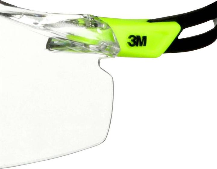 Produktbild 3M SecureFit SF501SGAF-GRN Schutzbrille mit Antibeschlag-Schutz Grün