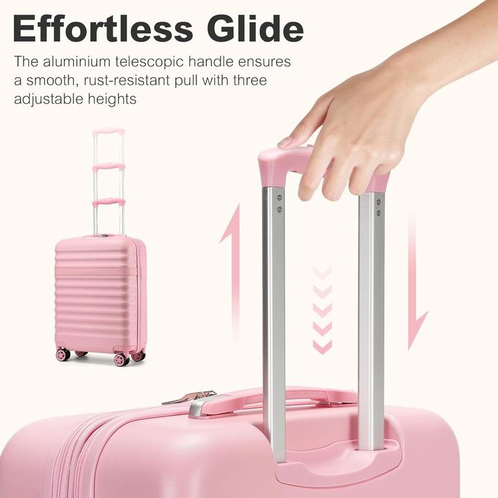 Produktbild Kono 3-teiliges Hartschalenkoffer-Set mit TSA-Schloss (108 l)