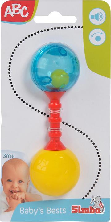 Productafbeelding Simba Dickie Vertriebs GmbH ABC Eerste rammelaar, Sort