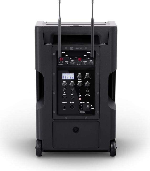 Actual product image LD Systems ANNY® 10 HBH 2 B5 - 10" mobile Bluetooth® PA speaker with rechargeable battery, mixer, 1x wireless (Active)