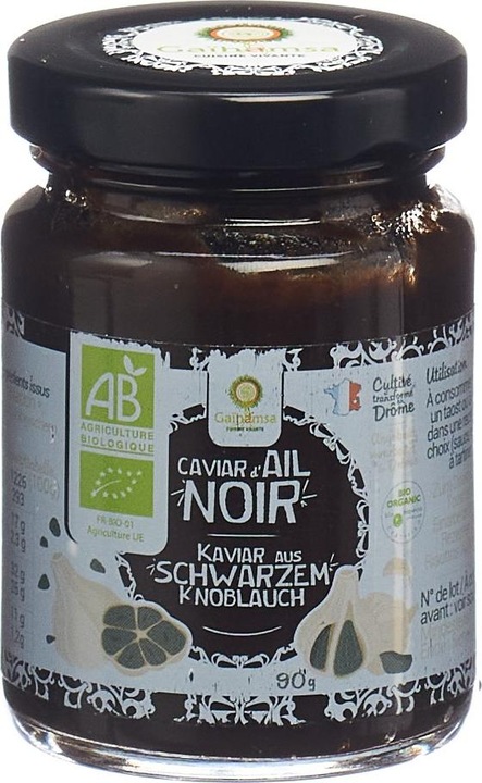 Produktbild Gaïhamsa Kaviar Schwarzer Knoblauch Bio (90 g)