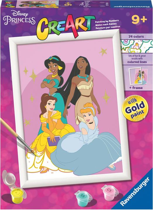 Ravensburger Peinture par numéros - Princesses Disney