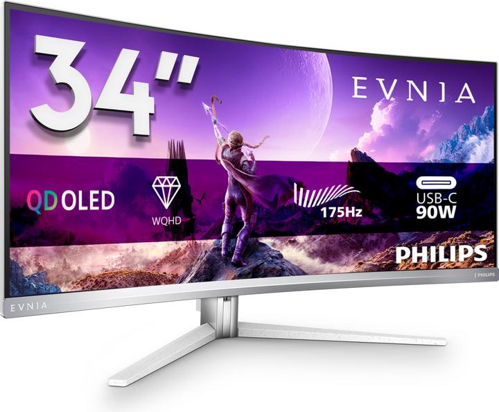 Productafbeelding Philips Evnia 34M2C8600 (3440 x 1440 pixels, 34")
