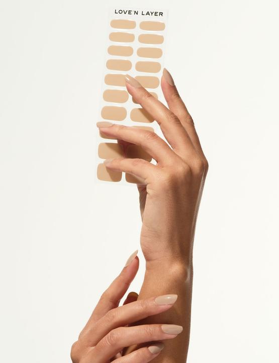 Produktbild Love'n Layer - Solid Cream Brown (Solid Cream Brown, Gel-Effekt Nagellack)