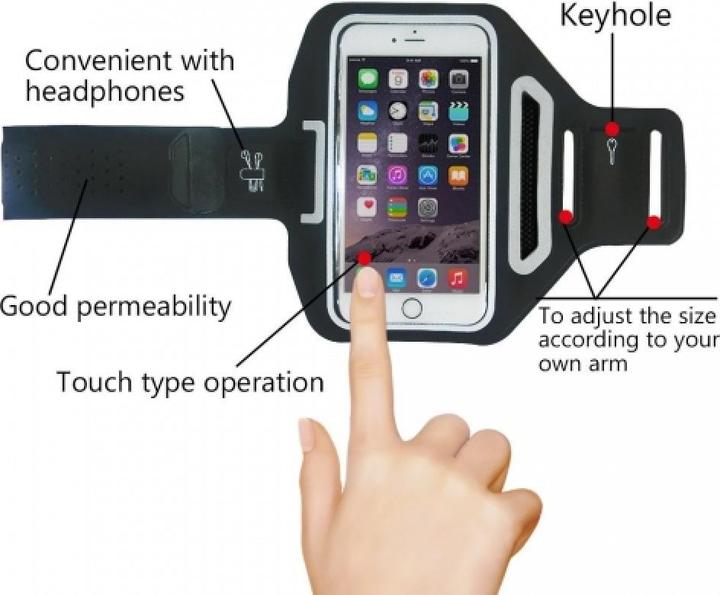 Immagine prodotto SmartFitness Fascia da braccio sportiva per iPhone 8 di Apple