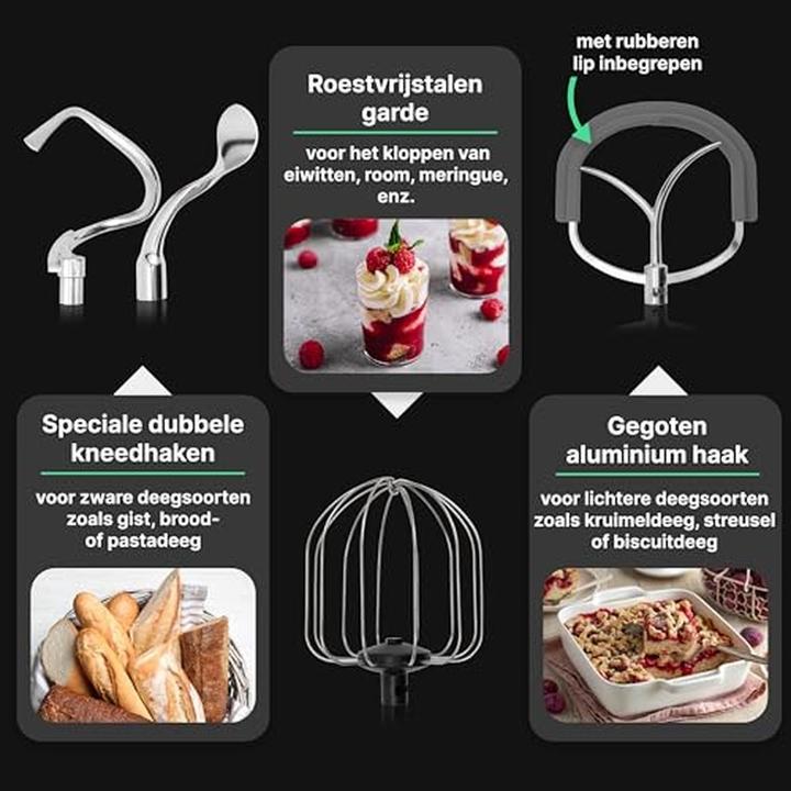 Immagine prodotto Clatronic Impastatrice ProfiCook PC-KM 1254 Alluminio (2500 W)