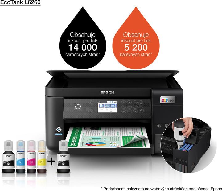 Produktbild Epson EcoTank L6260 (Tintenpatrone)