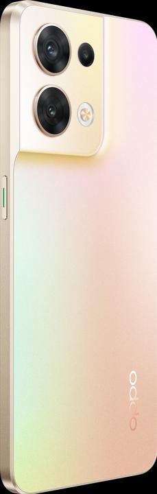 Produktbild OPPO Reno 8 (256 GB, Shimmer Gold, 6.43", Dual SIM, 50 Mpx, 5G)