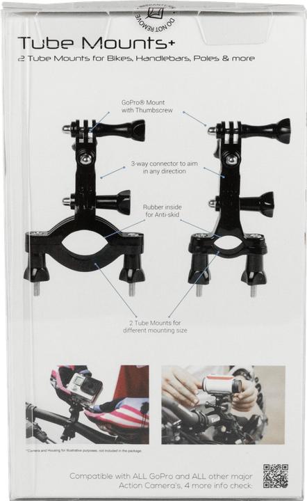 Immagine prodotto PRO-mounts Supporti per tubi + per GoPro