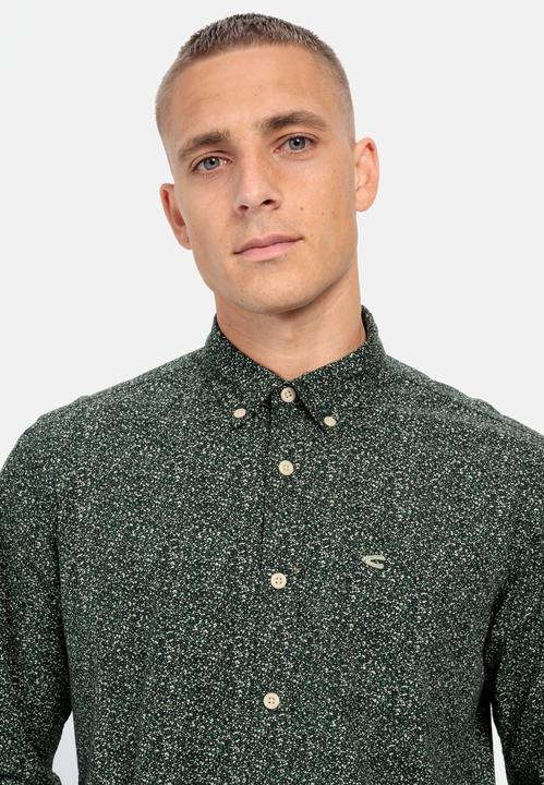 Image du produit Camel Active Chemise à manches longues avec imprimé minimal (M)