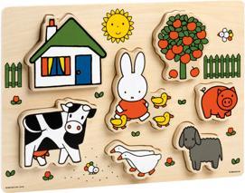 Productafbeelding Nijntje houten puzzel (24 onderdelen)