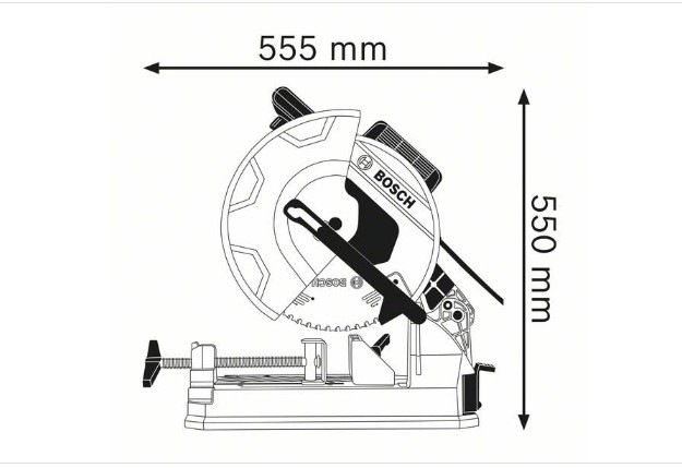 Actual product image Bosch Professional Metal cutting saw GCD 12 JL