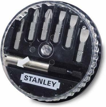 Produktbild Stanley Set inkl. Bithalter (Kreuz Pozidriv PZ)