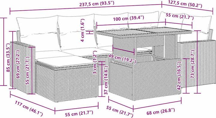 Immagine prodotto vidaXL Lilian