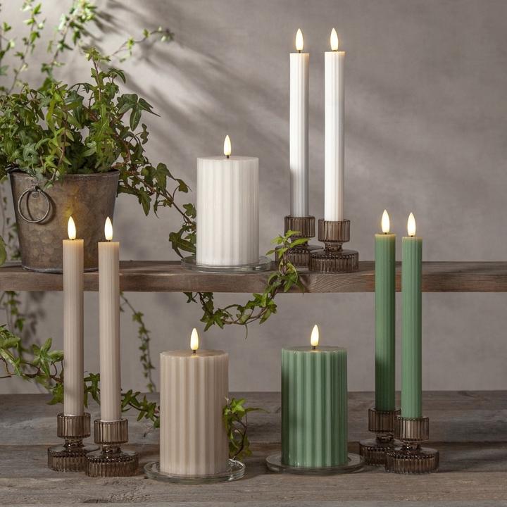 Actual product image Star Trading LED Pillar Candle Flame Stripe (1 x)