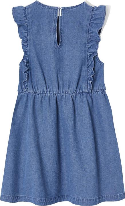 Actual product image Vertbaudet Mädchen Jeanskleid mit Volants (140)