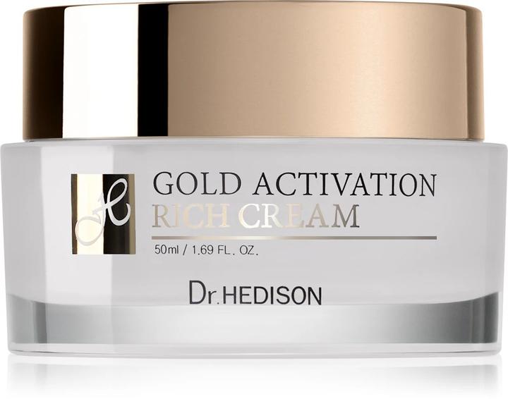 NoName Drhedison Gold Activation Rich Cream Crema viso 50ml (Crema solare viso, 50 ml)