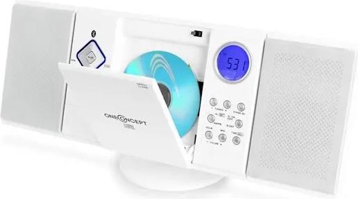 Produktbild OneConcept V12 BT Bluetooth Stereoanlageweiss