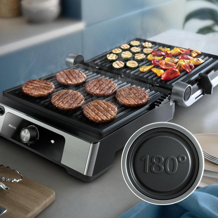 Productafbeelding Philips ELEKTRISCHE GRILL HD6301/90