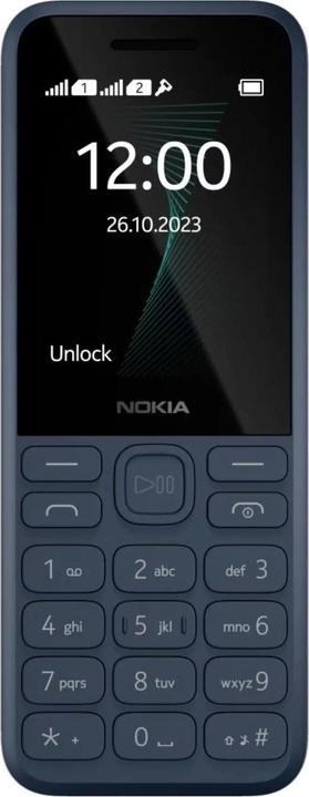 Image du produit Nokia Appareil mobile 130 TA-1576 DualSIM PL bleu foncé (2.40")