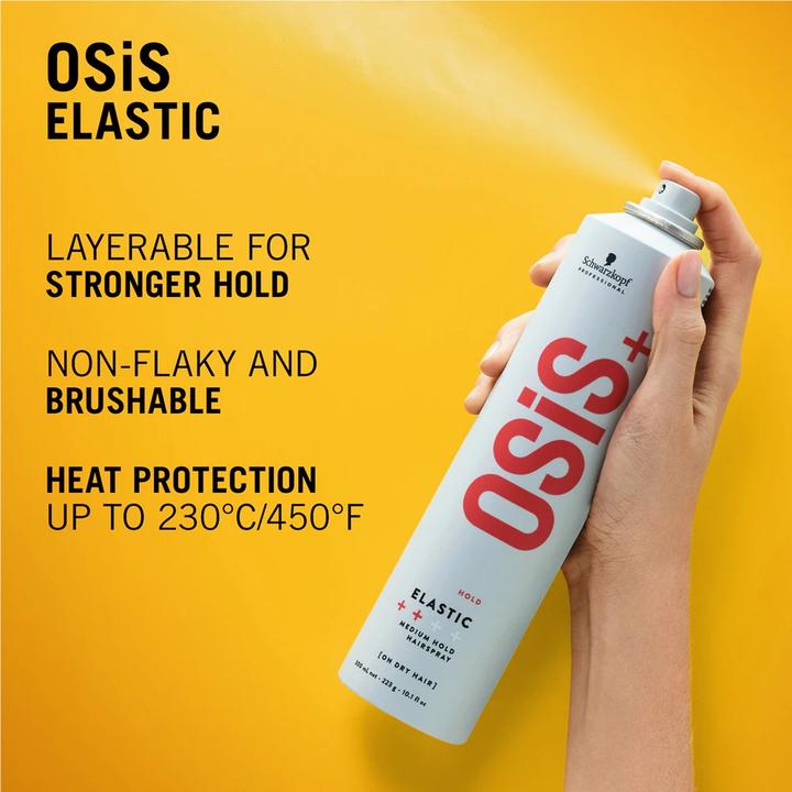 Produktbild Schwarzkopf Osis - Elastic Medium Hold Hairspray (500 ml)