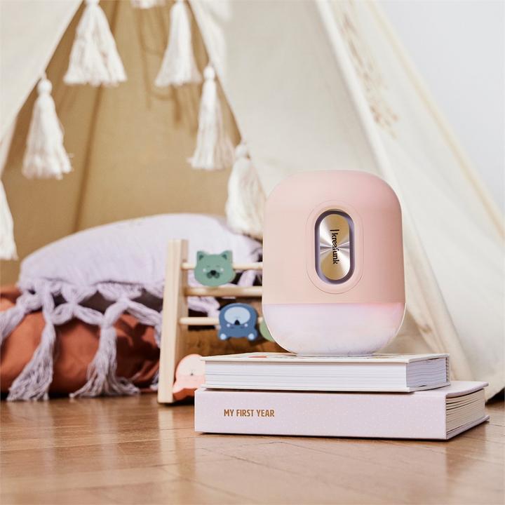 Actual product image Kreafunk Bluetooth speaker and lamp "Glowie" pink (15 h)