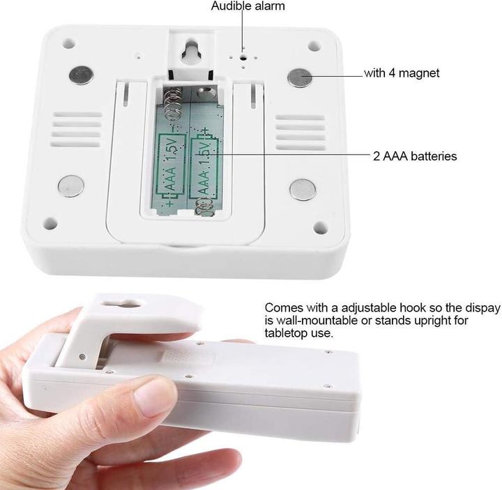 Produktbild Garsent Gefrierschrank Thermometer LCD Anzeige