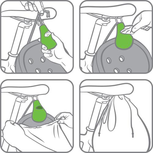 Produktbild Yakkay Helmschloss