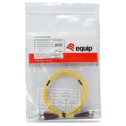 Thumbnail - equip LWL Patchkabel ST->ST Singlemode Duplex OS2 ge (2 m), Netzwerkkabel