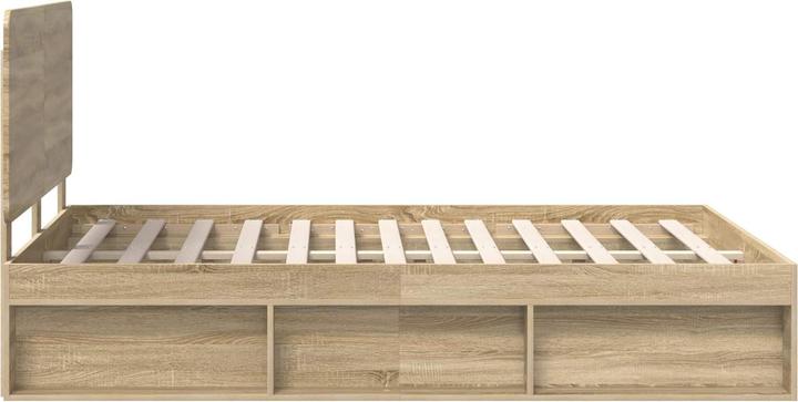 Image du produit vidaXL Moderner Bettrahmen (140 x 190 cm)