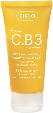 Image du produit Ziaja Vitamine C.B3 Niacinamide Night Cream-Mask - Masque crème de nuit multivitaminé 50ml (50 ml)