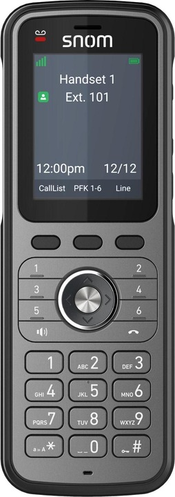 Actual product image Snom M56 IP67 certified DECT handset for M500
