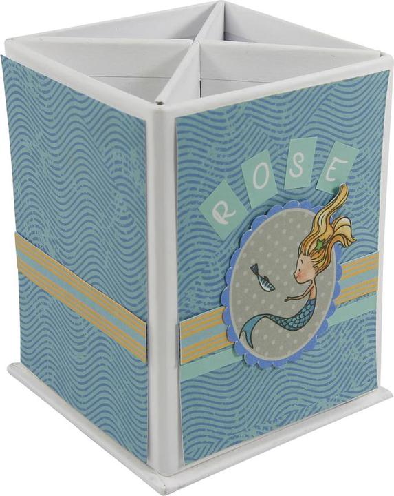 Produktbild My Mandarine Stiftehalter 8 x 8 x 11 cm, Weiss