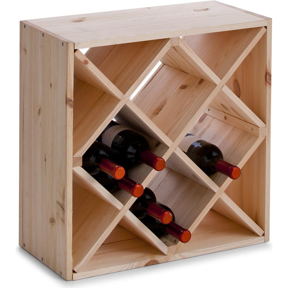 Zeller Present, Weinregal, Weinregal (52 x 25 x 52 cm)