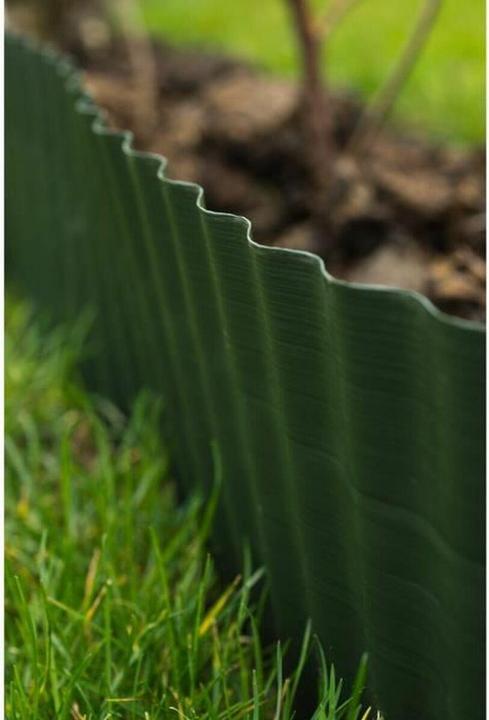 Actual product image Nature Rasenkante 0,15x9 m Grün (900 cm)