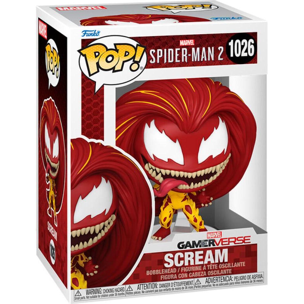 Thumbnail - Funko Spiderman 2 POP! Games Vinyl Figur Scream 9 cm