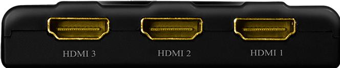 Produktbild LogiLink HD0040 HDMI Splitter 1x3/3x1-Port, 4K/30 Hz, CEC,bidirect, pigtail